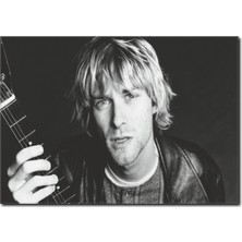 La Vita E Bella Kurt Cobain Kanvas Tablo UN-1072