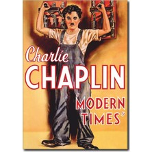 La Vita E Bella Charlie Chaplin Renkli Film Afişi VR-1005