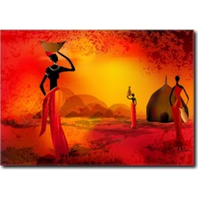 La Vita E Bella Afrikalı Kadınlar Kanvas Tablo WM-1025