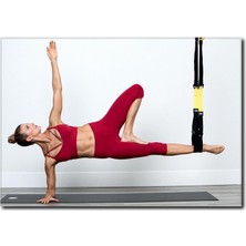 La Vita E Bella Pilates Yapan Fit Vücutlu Kadın Tablo YF-1011