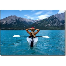 La Vita E Bella Kano Sporu ve Relaxing Kanvas Tablo YF-1031