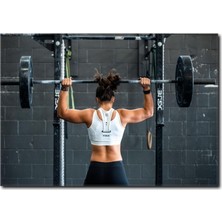 La Vita E Bella Sporcu Kadın Kanvas Tablo YF-1035