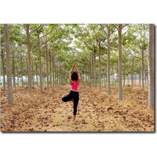 La Vita E Bella Ormanda Yoga Kanvas Tablo YF-1039