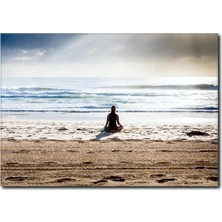 La Vita E Bella Doğada Yoga Temalı Relaxing Kanvas Tablo YF-1045