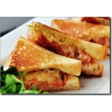 La Vita E Bella Lezzet Durağı Temalı Kanvas Tablo YM-1022