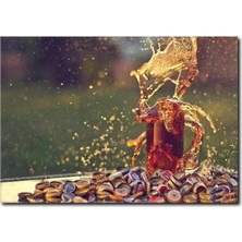 La Vita E Bella Kadehin Coşkusu Kanvas Tablo YM-1031