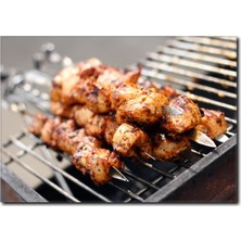 La Vita E Bella Şiş Kebap Temalı Kanvas Tablo YM-1034