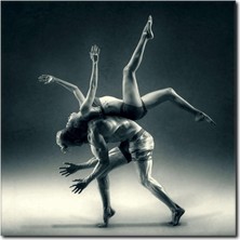 La Vita E Bella Dans ile Sporun Birleşimi Kanvas Tablo YF-1029