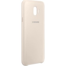 Samsung J4 (2018) Çift Katmanlı Arka Kapak Altın (Samsung Türkiye Garantili)