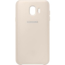Samsung J4 (2018) Çift Katmanlı Arka Kapak Altın (Samsung Türkiye Garantili)