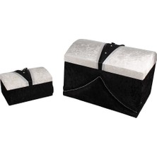 Kına Atölyesi Çeyiz Nişan Sandığı 2'li Damat Sandığı