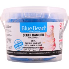 Blue Bead 1 kg Koyu Mavi Şeker Hamuru