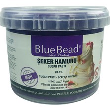 Blue Bead 1 kg Mor Şeker Hamuru