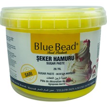 Blue Bead 1 kg Sarı Şeker Hamuru