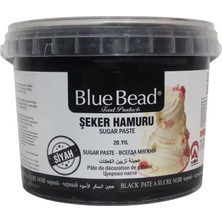 Blue Bead 1 kg Siyah Şeker Hamuru