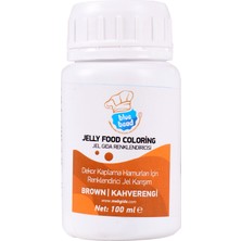 Blue Bead 100 ml Kahverengi Jel Gıda Renklendiricisi