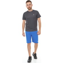 Sportech Fly Bisiklet Yaka Erkek Fıtness Tişört Antrasit