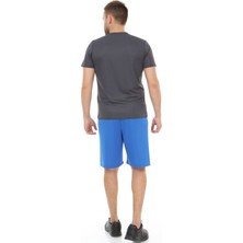 Sportech Fly Bisiklet Yaka Erkek Fıtness Tişört Antrasit
