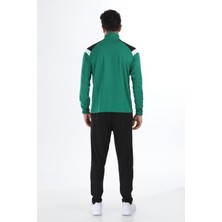 Sportech Walk Yarım Fermuarlı Erkek Eşofman Takımı Yeşil