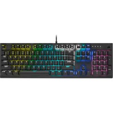Corsair K60 RGB Pro Mechanical Gaming Keyboard — Cherry Viola — Black