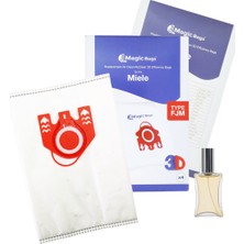 Parmis Miele Euroclassic 2200 Süpürge Toz Torbası - 4 Adet TT0170-6