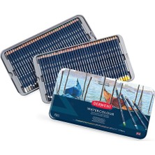 Derwent Watercolour Kuru-Sulu Boya Kalem Seti 72 Renk Metal Kutu