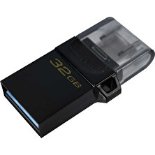 Kingston 32GB Dt Microduo 3 Gen2 + Microusb (Android/otg) Microusb ve USB Type-A Flash Bellek