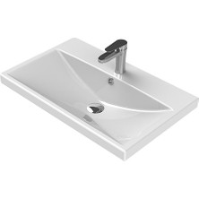 Turkuaz Cerastyle Elite Etajerli Lavabo 70 cm 032100U