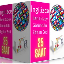 Enine Boyuna Eğitim İngilizce İleri Düzey Görüntülü Eğitim Seti