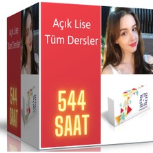 Enine Boyuna Eğitim Açık Lise Tüm Dersler Görüntülü Eğitim Seti