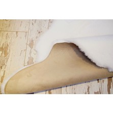 Tappeto Rex Tavşanı Postu Beyaz 75 x 10 0