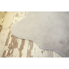 Tappeto Rex Tavşanı Postu Gri 75 x 10 0