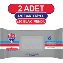 Sleepy Antibakteriyel Islak Havlu 2 x 50