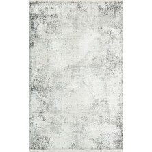 Eko Halı Lagos Lgs 05 Cream & Grey Hav ve Toz Vermez Makina Dokuması Halı