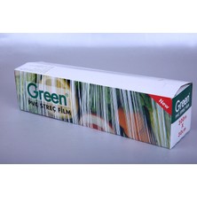 Green Cuki PVC Streç Film Folyo - Gıdaya Uygun - 9 Mikron - 30 x 300 Metre