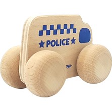 Kozi Wood Ahşap Oyuncak Araba Kamyon Otobüs Itfaiye Ambulans