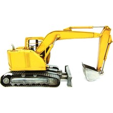 Evim Tatlı Evim Dekoratif Metal Ekskavatör El Yapımı 36CM