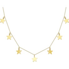 Glorria Altın Yıldız Kolye