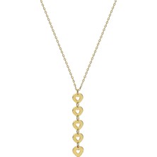 Glorria Altın Kalp Kolye