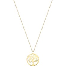 Glorria Altın Hayat Ağacı Kolye