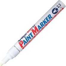 Artline EK400XF Paint Markör Beyaz - 12'li