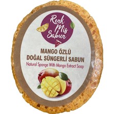 Renk Mis Sabun Mango Özlü Doğal Süngerli Sabun