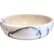 Lux & Marble Flod - Beyaz Mermer Kase