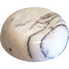 Lux & Marble Flod - Beyaz Mermer Kase