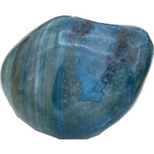 Murty99 Hakiki Tamburlu Doğal Mor Akik Kaya Parçası