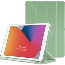 Microsonic Apple iPad 10.2'' 7. Nesil Kılıf (A2197-A2200-A2198) Origami Pencil Açık Yeşil