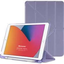 Microsonic Apple iPad 10.2'' 7. Nesil Kılıf (A2197-A2200-A2198) Origami Pencil Lila