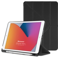 Microsonic Apple iPad 10.2'' 8. Nesil Kılıf (A2270-A2428-A2429-A2430) Origami Pencil Siyah