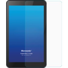 Microsonic Universal 8 Inç Tablet Tempered Glass Cam Ekran Koruyucu