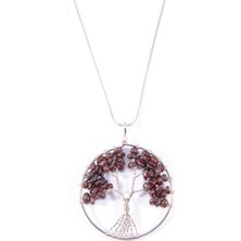 Tedz Collection Hayat Ağacı Doğal Taş Kolye